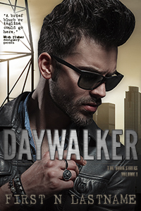 Daywalker - urban fantasy premade book cover for self-published authors by Artful Cover