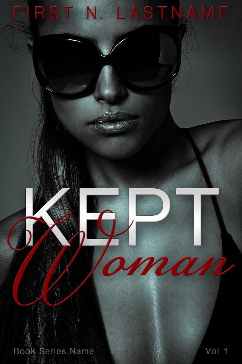 Kept Woman - erotic romance premade book cover for self-published authors by Artful Cover