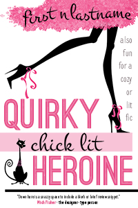 Quirky Chick Lit Heroine - an example of the Basic custom book cover design package for self-publishing indie authors by Artful Cover