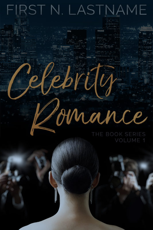 celebrity romance premade book cover for self-published authors by Artful Cover