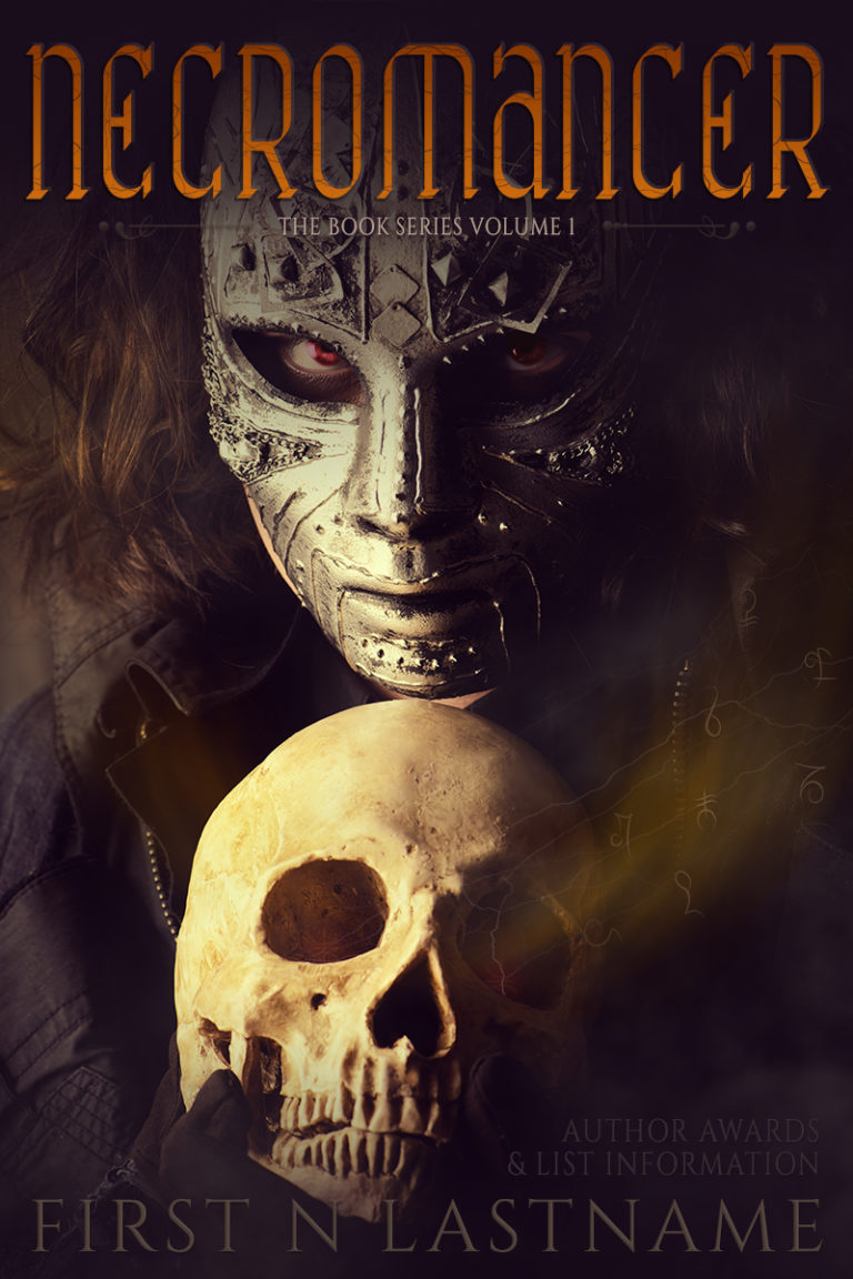 Necromancer - fantasy premade book cover for self-published authors by Artful Cover