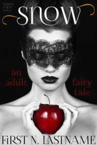 Snow - premade dark romance book cover for indie authors by Artful Cover