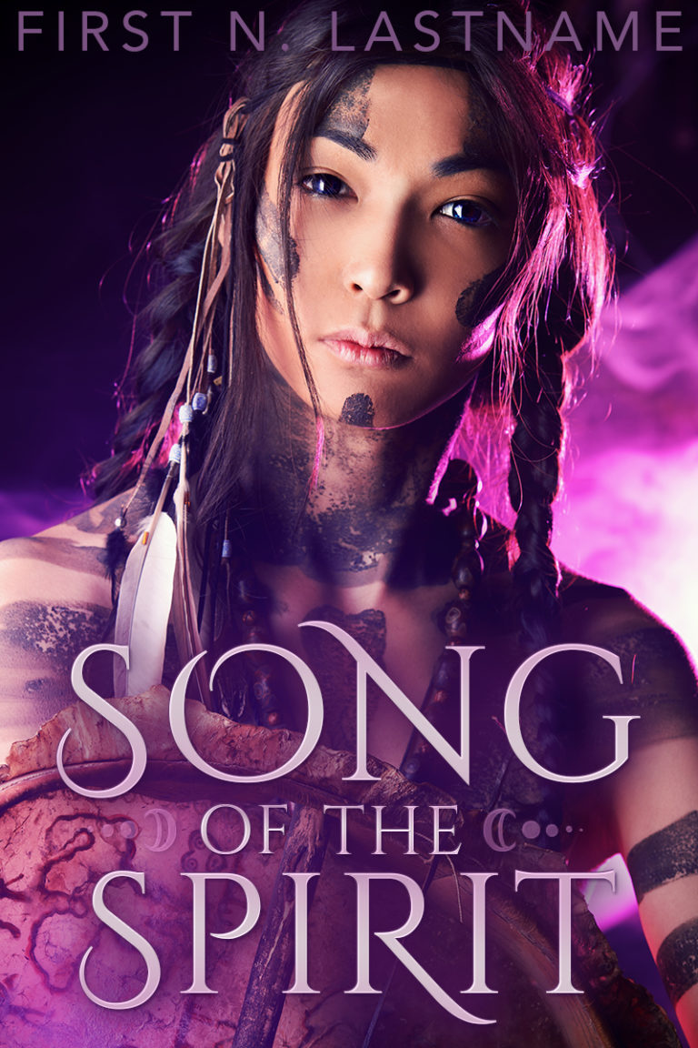 Song of the Spirit - a diverse fantasy premade book cover for self-published authors by Artful Cover