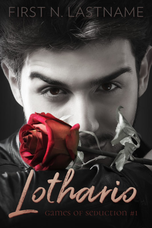 Lothario - #OwnVoices badboy romance premade book cover for self-published authors by Artful Cover