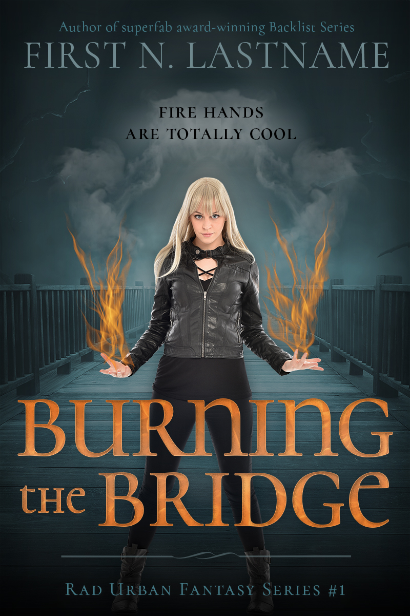 YA urban fantasy premade book cover for indie authors by Artful Cover