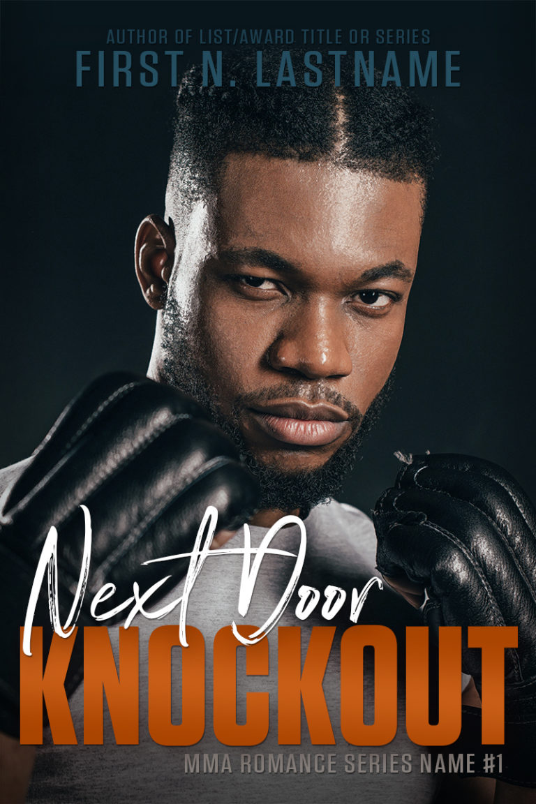 MMA romance premade book cover for indie authors by Artful Cover