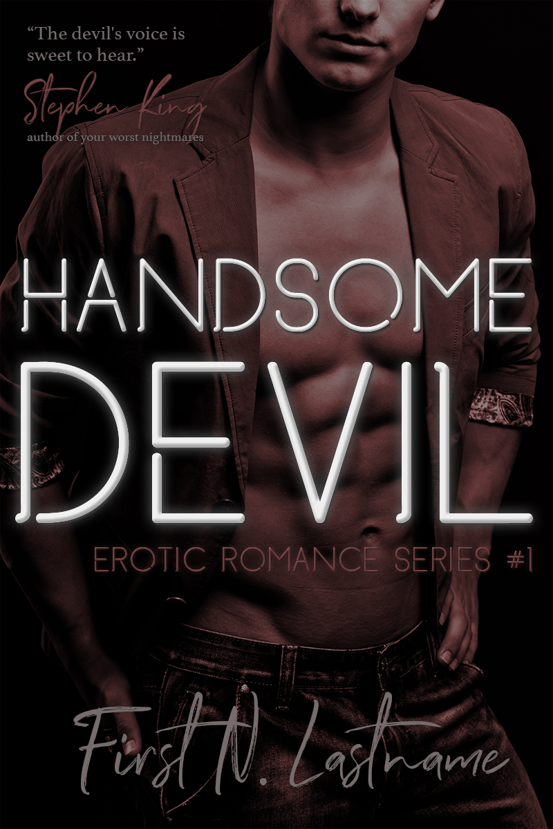 erotic PNR premade book cover for indie authors by Artful Cover