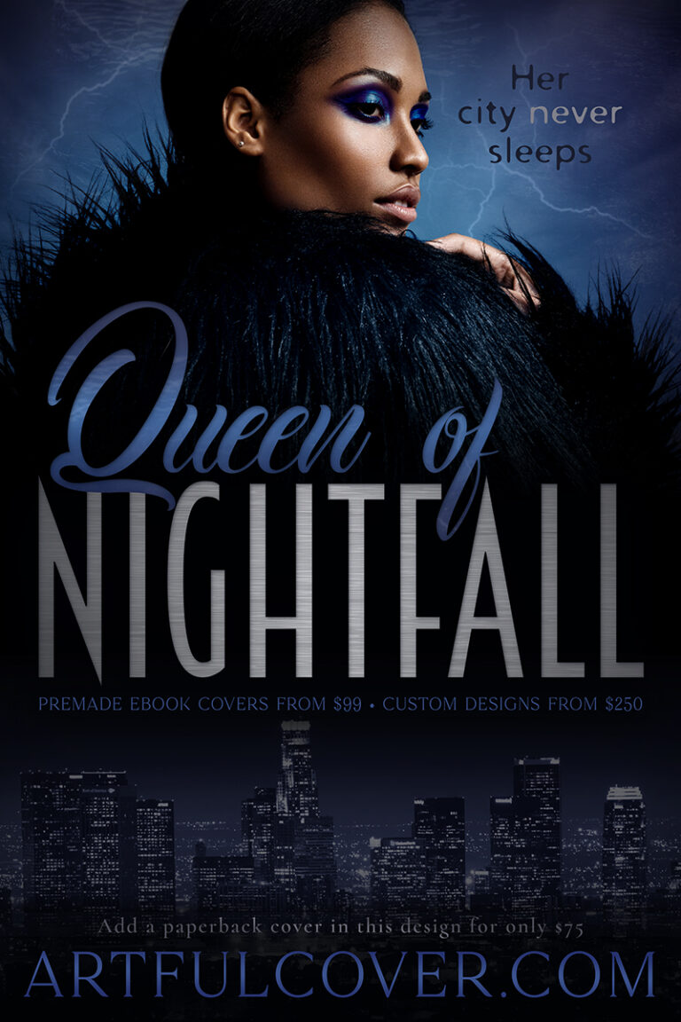 paranormal romantic suspense premade book cover by Los Angeles book cover designer Artful Cover - paranormal romantic suspense premade ebook cover for self-published authors