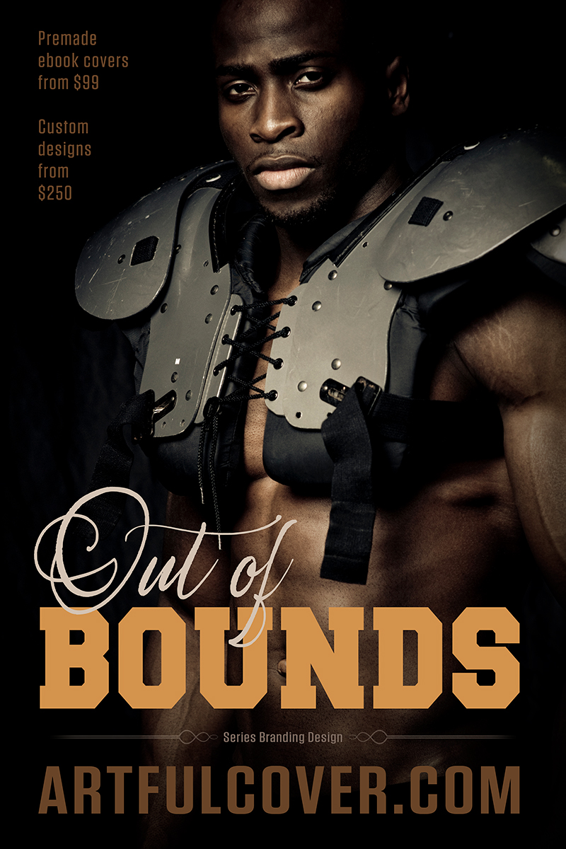 sports romance premade book cover for indie authors by Artful Cover