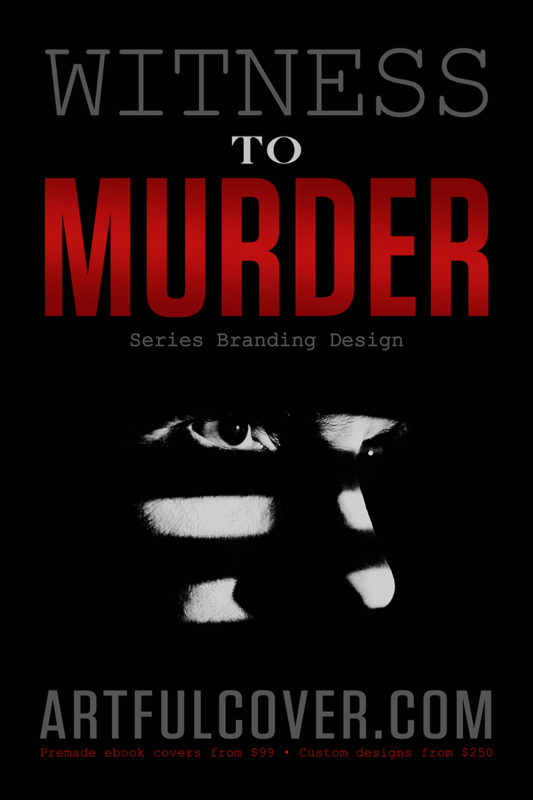crime fiction premade book cover for indie authors by Artful Cover