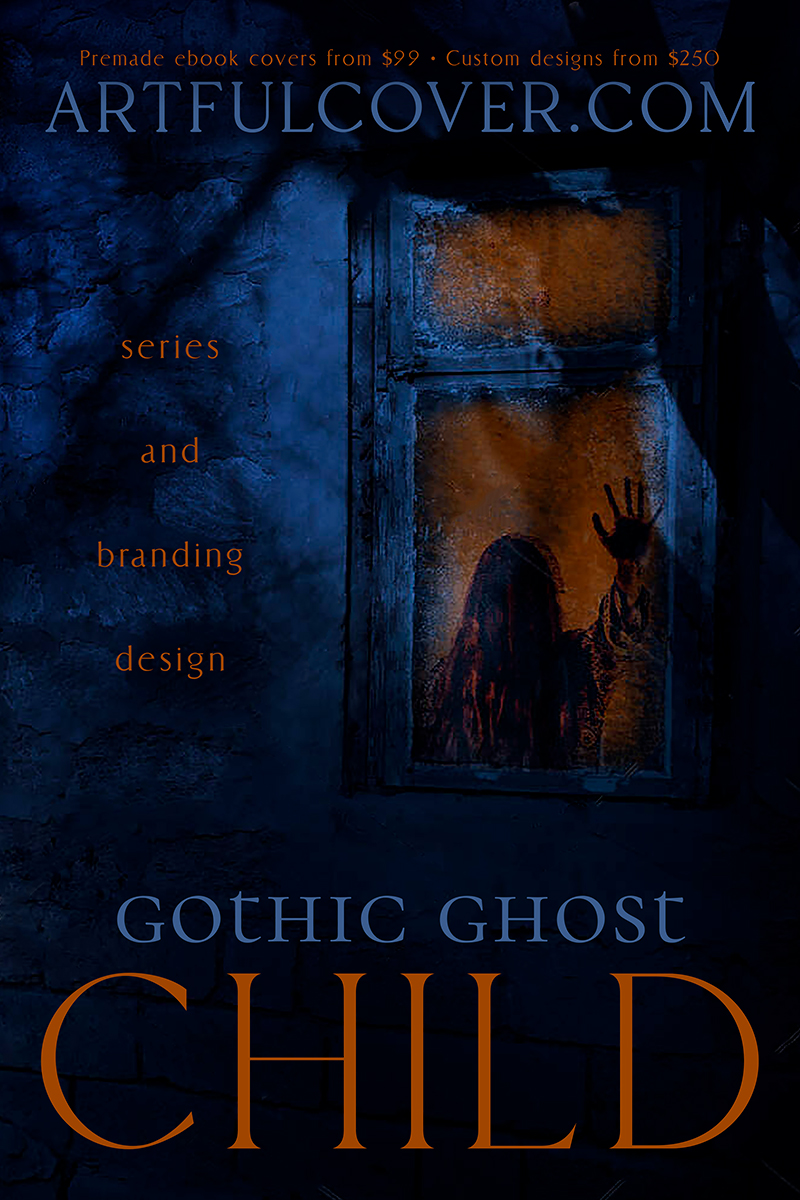 gothic horror premade book cover for indie authors by Artful Cover