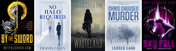 Basic custom book cover design package examples by Artful Cover