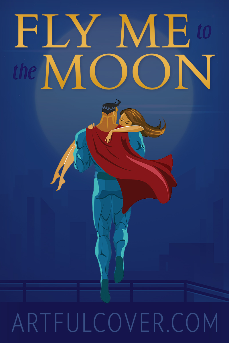 superhero romance for indie authors by Artful Cover