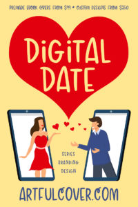 rom-com premade book cover for indie authors by Artful Cover
