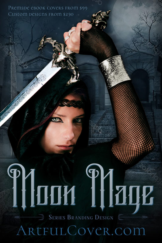 urban fantasy premade book cover for indie authors by Artful Cover