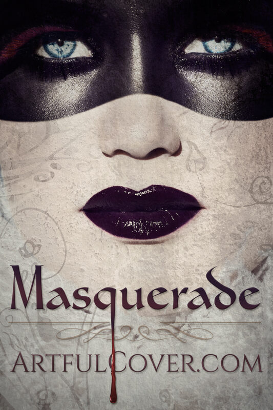Masquerade - mystery premade book cover for self-published authors by Artful Cover
