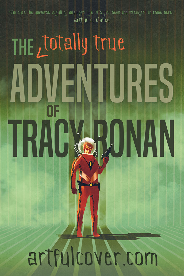 premade YA science fiction book cover for indie authors by Artful Cover