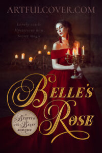 Beauty and the Beast retelling romance premade book cover for indie authors by Artful Cover