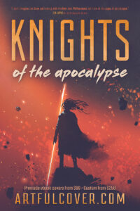 Science fantasy premade book cover for self-published authors by Artful Cover