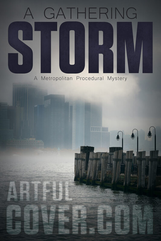 urban procedural thriller premade book cover for self-published authors by Artful Cover