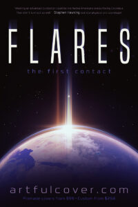 first contact science fiction premade book cover for indie authors by Artful Cover