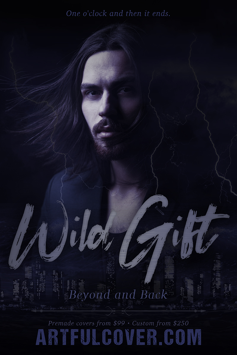 Urban paranormal romance premade book cover for indie authors by Artful Cover
