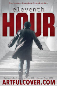 action crime thriller premade book cover for indie authors by Artful Cover