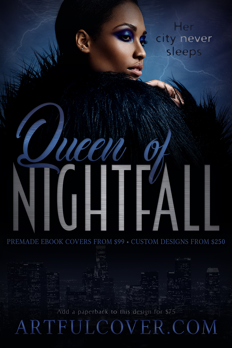Paranormal romantic suspense premade book cover for indie authors by Artful Cover