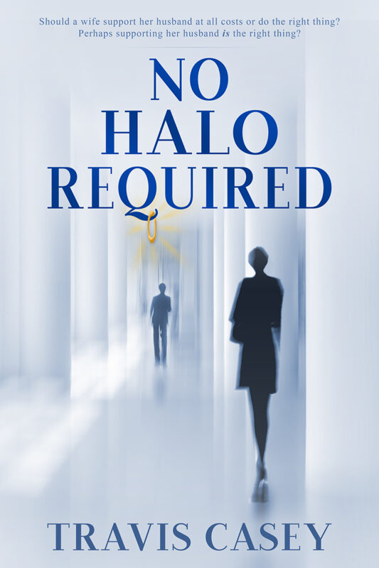ebook cover design by Los Angeles book cover designer Artful Cover - No Halo Required by Travis Casey