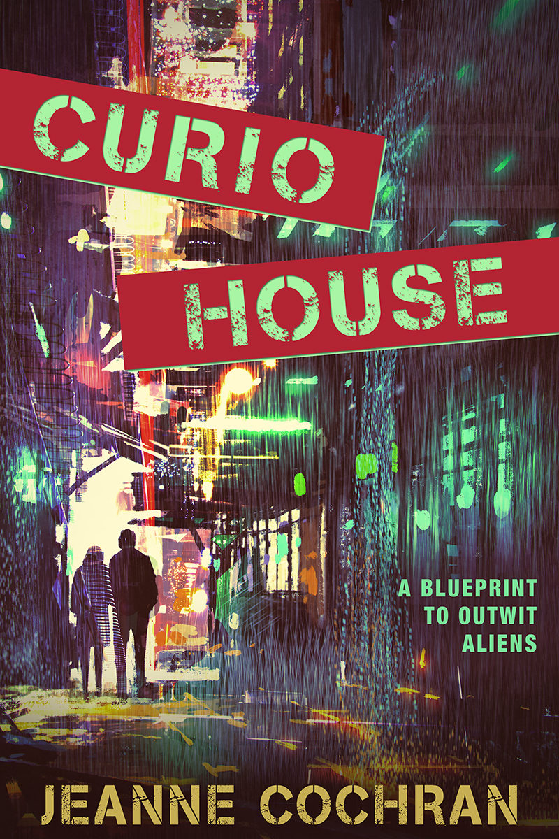 ebook cover design by Los Angeles book cover designer Artful Cover - Curio House by Jeanne Cochran