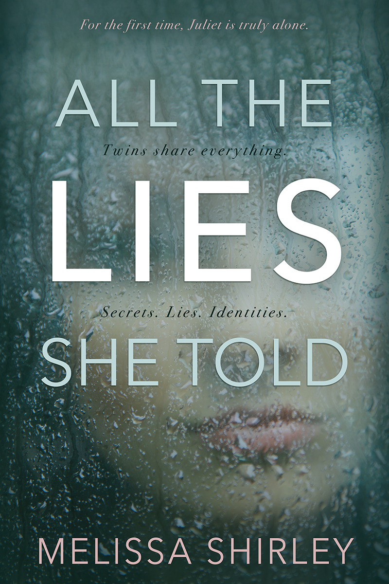 ebook cover design by Los Angeles book cover designer Artful Cover - All the Lies She Told by Melissa Shirley