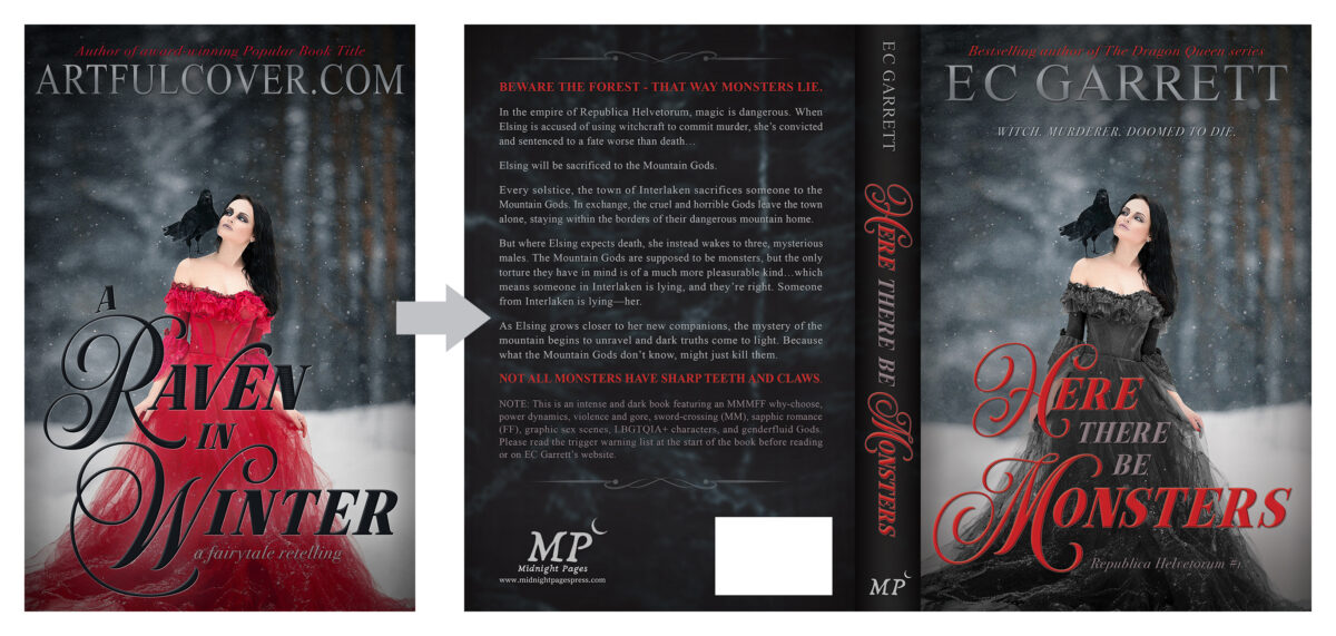 premade book cover design by Los Angeles book cover designer Artful Cover - premade book covers before and after with ebook covers and paperback cover designs