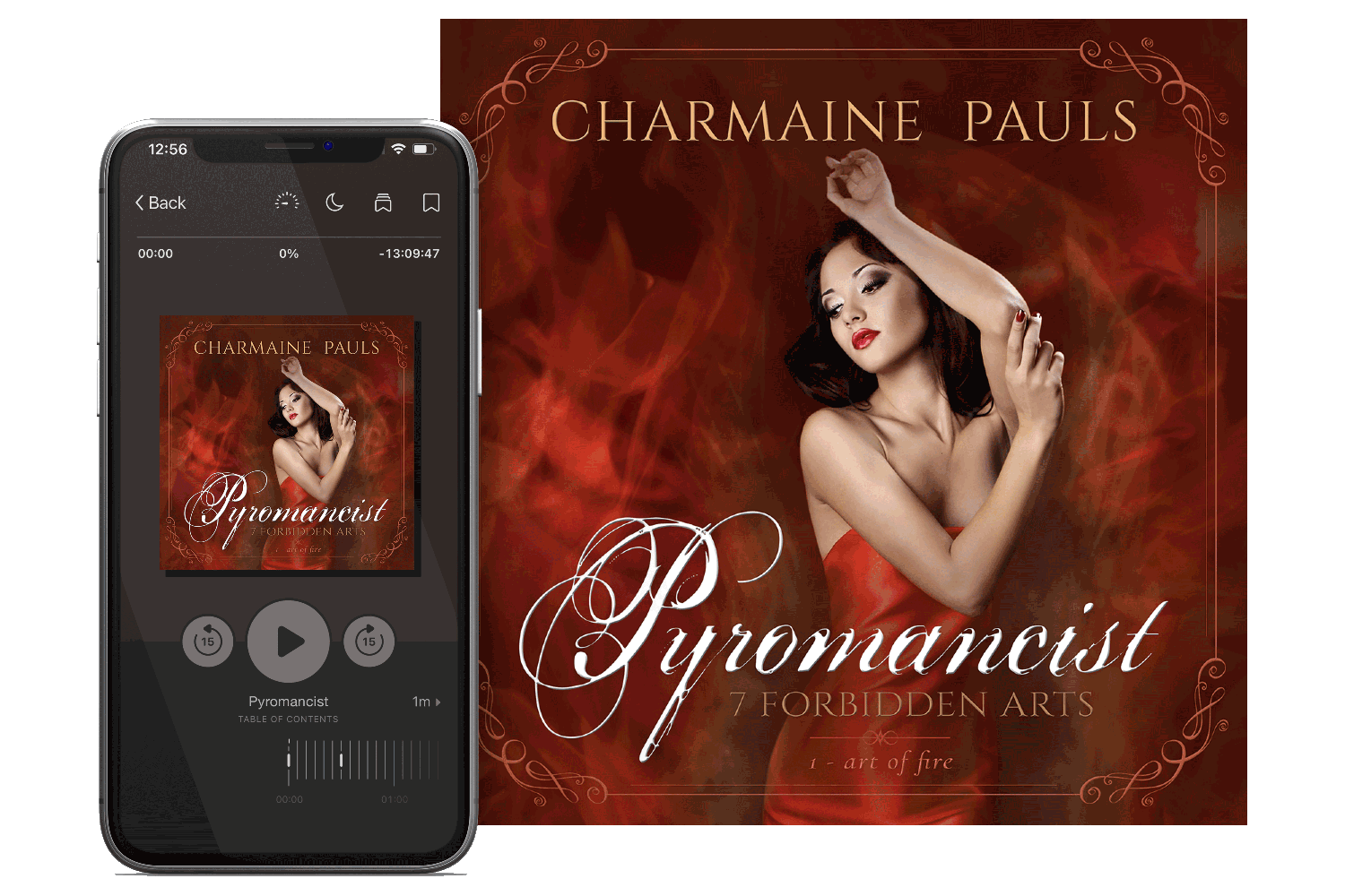 audiobook cover design by Artful Cover - Los Angeles graphic designer specializing in book cover design for self-publishing indie authors