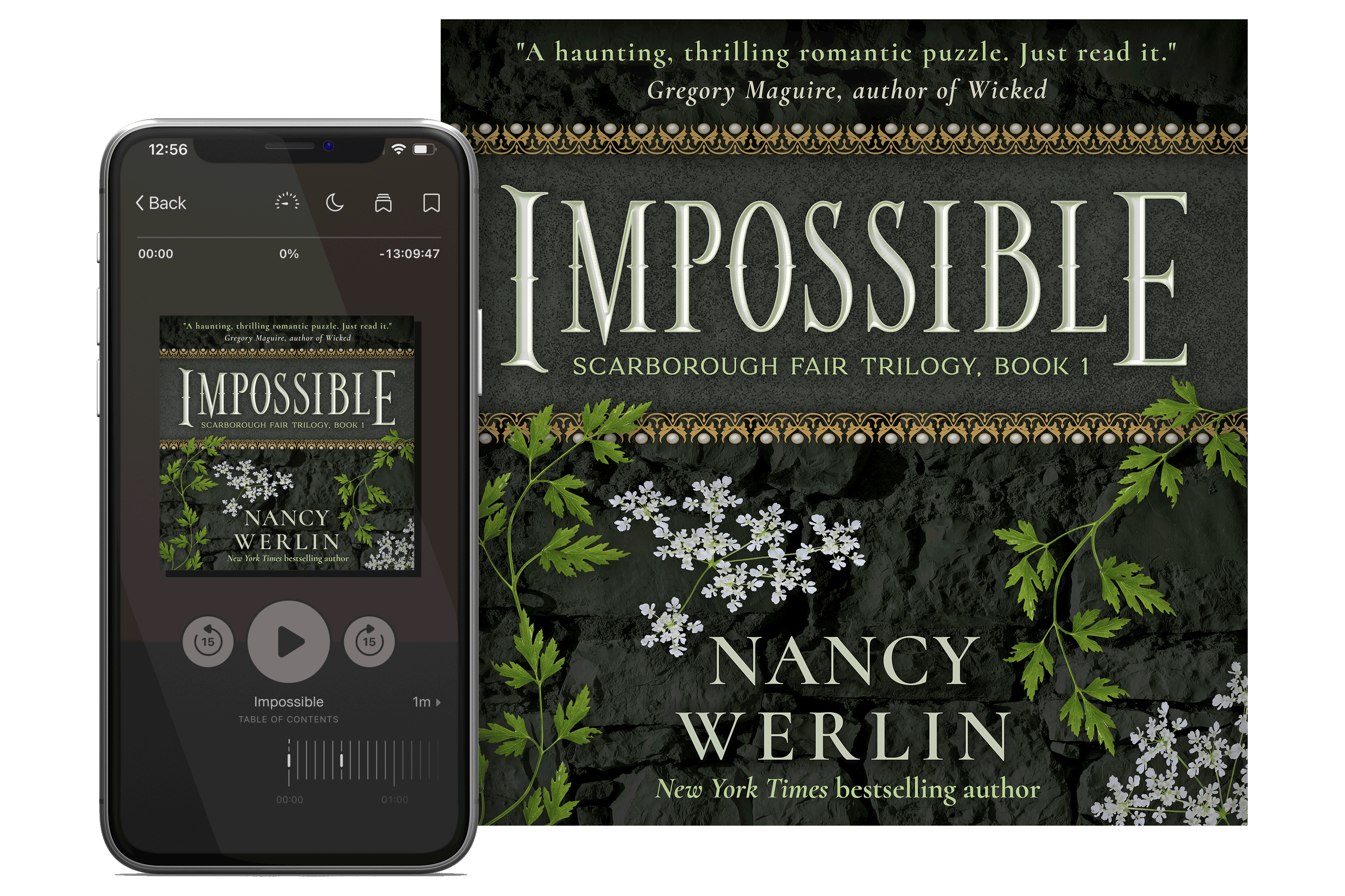 audiobook cover design by Artful Cover - Los Angeles graphic designer specializing in book cover design for self-publishing indie authors