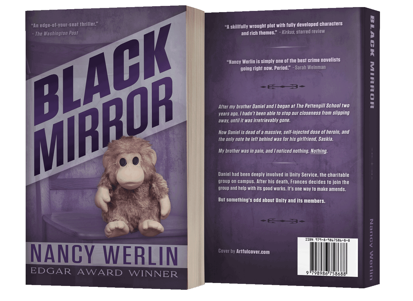 paperback book cover design by Artful Cover - Los Angeles graphic designer specializing in book cover design for self-publishing indie authors