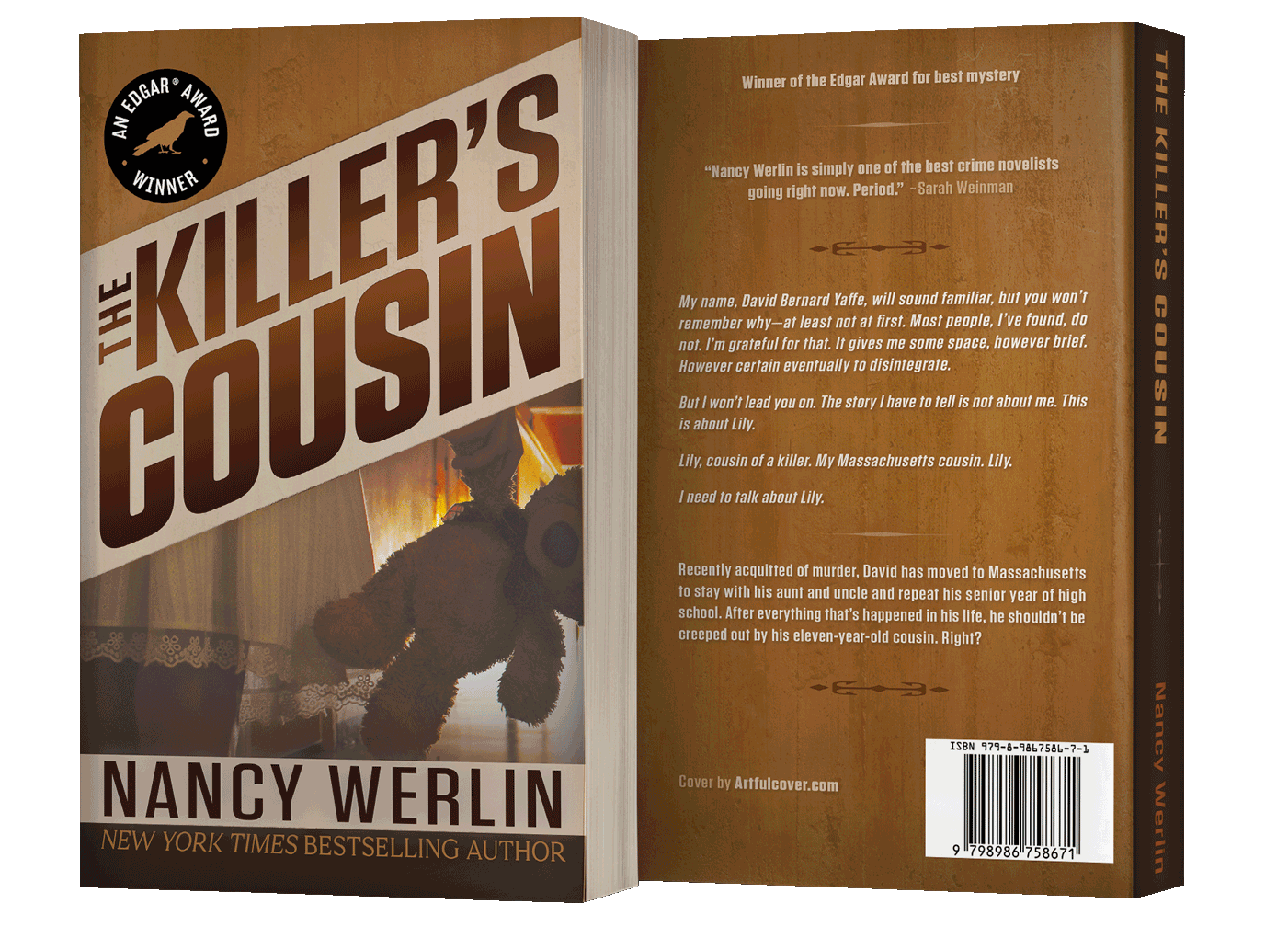 paperback book cover design by Artful Cover - Los Angeles graphic designer specializing in book cover design for self-publishing indie authors
