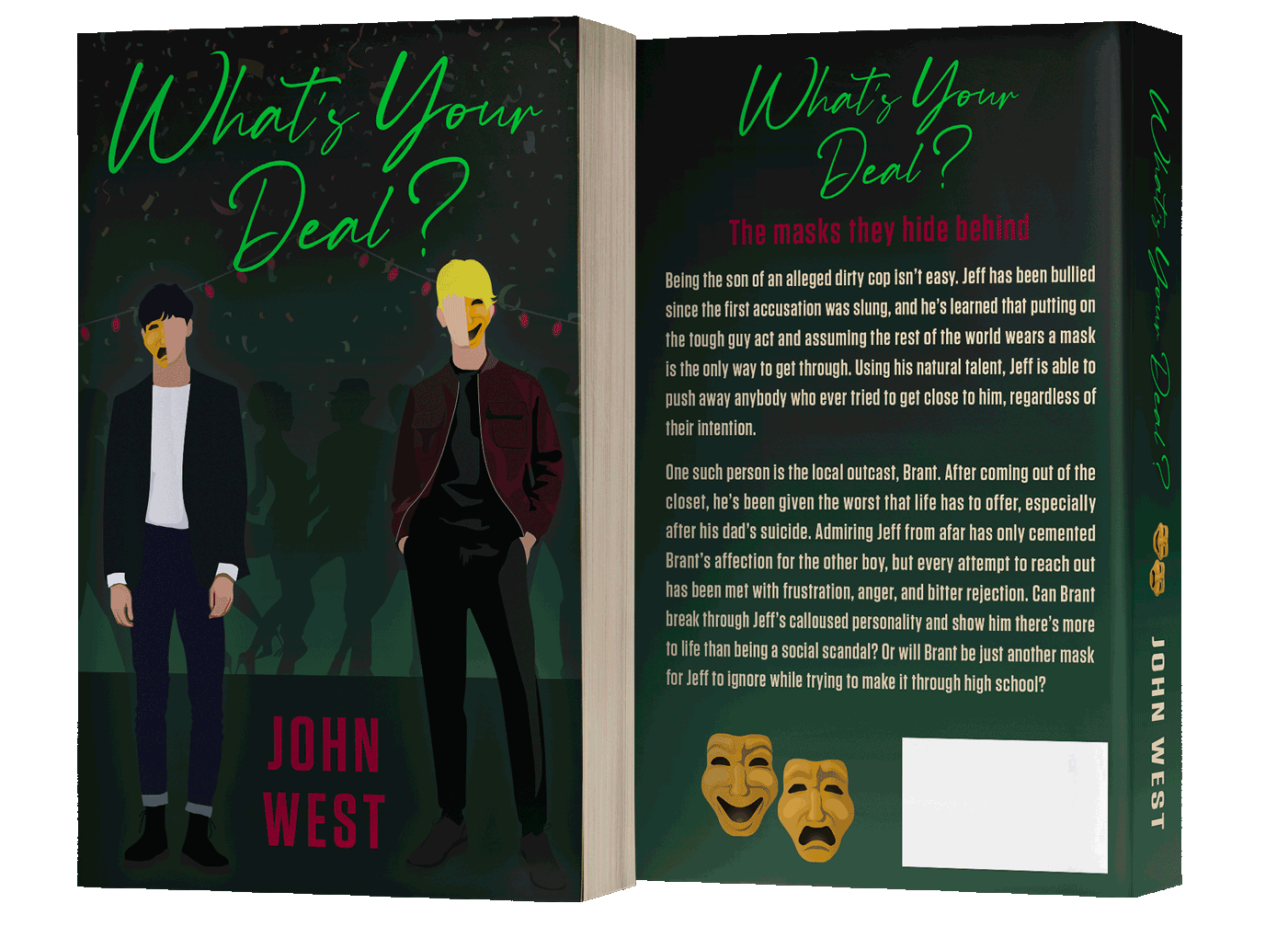 paperback book cover design by Artful Cover - Los Angeles graphic designer specializing in book cover design for self-publishing indie authors