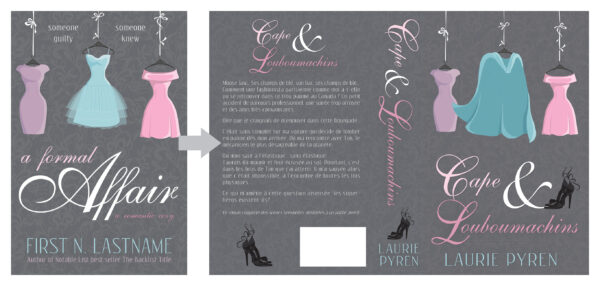 premade book cover design by Los Angeles book cover designer Artful Cover - premade book covers before and after with ebook covers and paperback cover designs