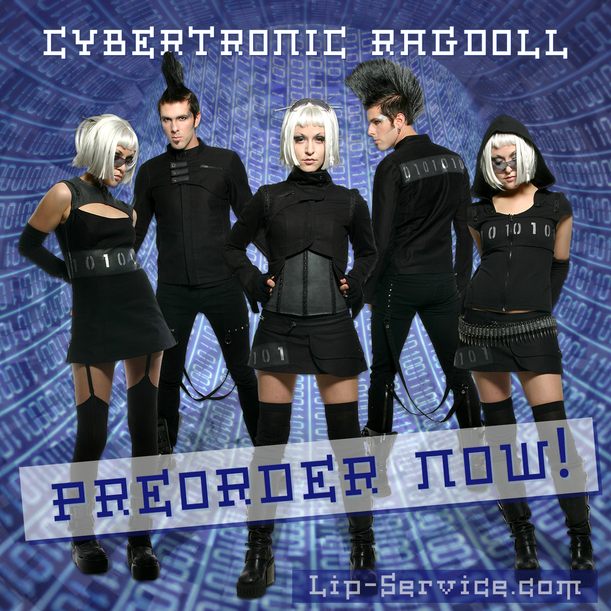 fashion branding social media graphics by Los Angeles graphic designer Mich Fisher - Lip Service social media branding design