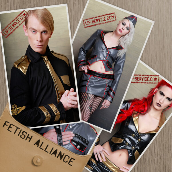 fashion branding social media graphics by Los Angeles graphic designer Mich Fisher - Lip Service social media branding design