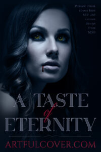 paranormal fantasy premade book cover by Los Angeles book cover designer Artful Cover - paranormal fantasy premade ebook cover for self-published authors