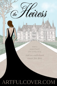 romance premade book cover by Los Angeles book cover designer Artful Cover - romance premade ebook cover for self-published authors