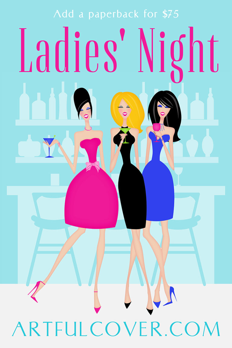 chick lit premade book cover by Los Angeles book cover designer Artful Cover - chick lit premade ebook cover for self-published authors