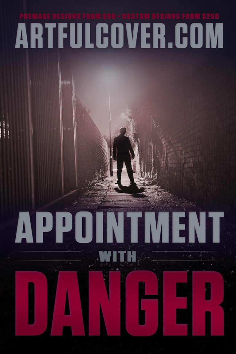 mystery premade book cover by Los Angeles book cover designer Artful Cover - mystery premade ebook cover for self-published authors