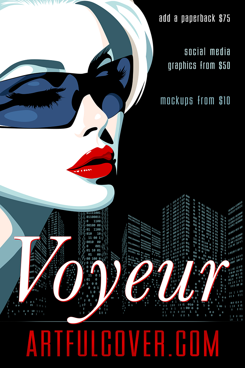 suspense premade book cover by Los Angeles book cover designer Artful Cover - suspense premade ebook cover for self-published authors