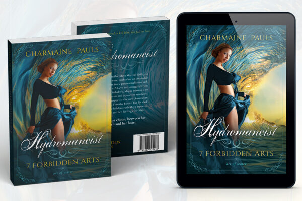 Paranormal romance book series branding by Artful Cover - 7 Forbidden Arts by Charmaine Pauls - examples of paranormal romance book cover design and paperback cover design