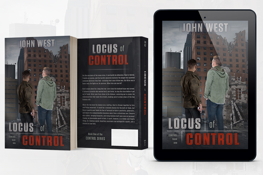 Book series branding by Artful Cover - title by John West - examples of book cover design and paperback cover design