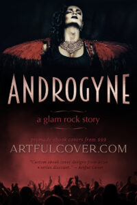 Androgyne - LGBTQ literary fiction premade book cover for self-published authors by Artful Cover