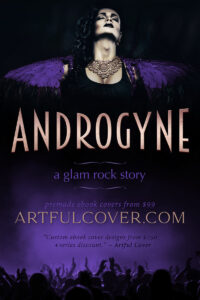 Androgyne - LGBTQ literary fiction premade book cover for self-published authors by Artful Cover