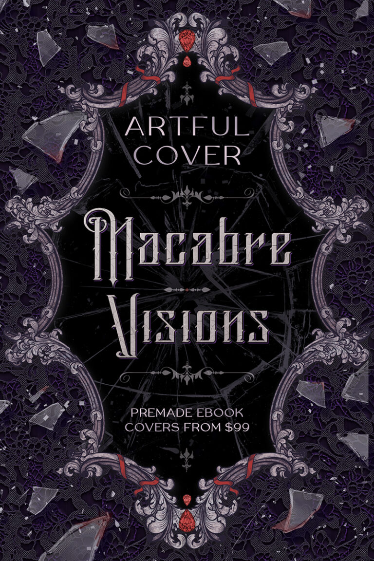 paranormal romance premade book cover design for indie authors by Artful Cover